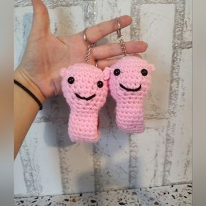 Valentine Snail Keychains!